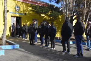Se desarrolló una nueva jornada de vacunación en el complejo Cultural Río Gallegos