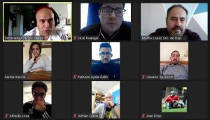 López se reunió con los integrantes de la selección de hockey campeones en el Panamericano Indoor