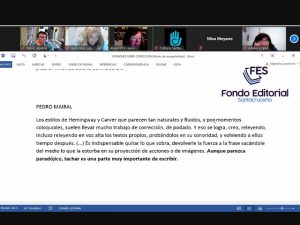 Con gran éxito se concretó la primera clase magistral del Fondo Editorial Santacruceño “Escribir, ¿Corregir?, Publicar”