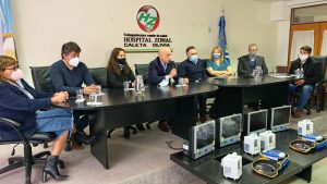 Se concretó la entrega de insumos al Hospital de Caleta Olivia