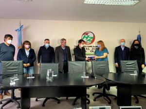 Se concretó la entrega de insumos al Hospital de Caleta Olivia