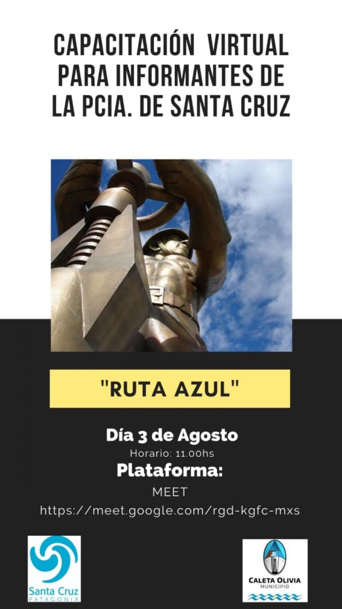 Santa Cruz potencia el Corredor de Ruta Azul: brindarán capacitación a informantes