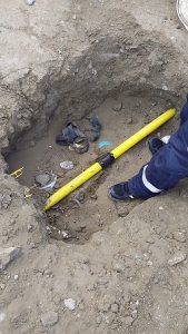 Quedó rehabilitado el servicio de gas en el barrio esperanza de Caleta Olivia