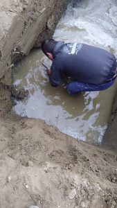 Quedó rehabilitado el servicio de gas en el barrio esperanza de Caleta Olivia