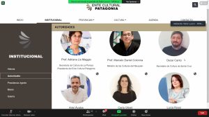 Santa Cruz participó del lanzamiento oficial de la Web del Ente Cultural Patagonia
