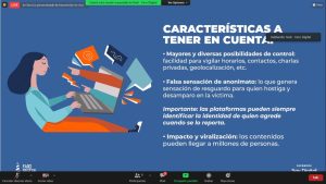 Se concretó el último encuentro virtual a cargo de la ONG Faro Digital sobre Violencia Digital