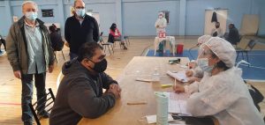 Autoridades provinciales realizaron un relevamiento sanitario en Los Antiguos
