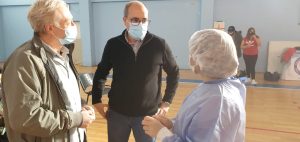 Autoridades provinciales realizaron un relevamiento sanitario en Los Antiguos