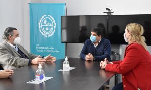 Salud concretó jornada de trabajo con el RENATRE