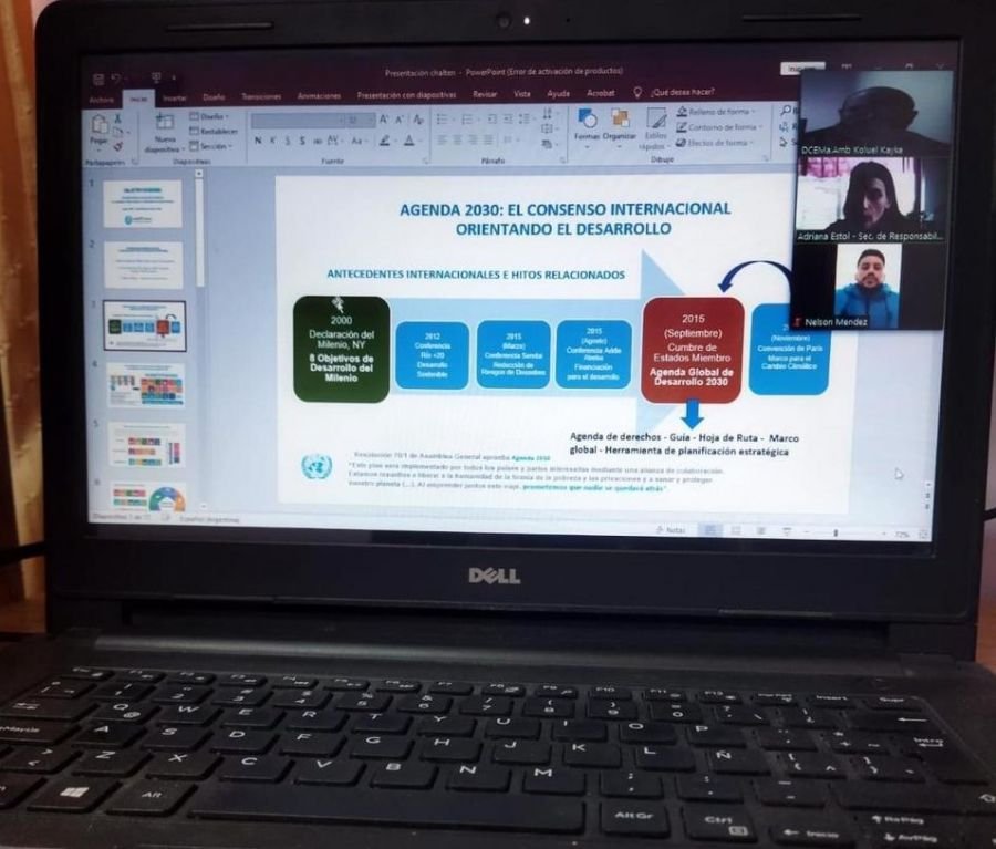 Koluel Kayke avanza en la adhesión a la Agenda 2030