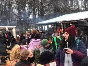 La Cartera Cultural del Gobierno de Santa Cruz estuvo presente en la Fiesta Provincial de la Nieve