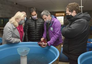 Nación, provincia y municipio juntos por la planta de piscicultura de Piedra Buena