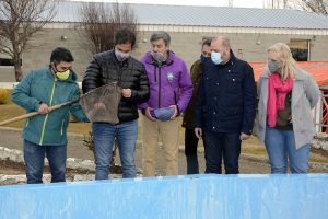 Nación, provincia y municipio juntos por la planta de piscicultura de Piedra Buena