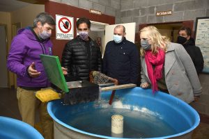 Nación, provincia y municipio juntos por la planta de piscicultura de Piedra Buena