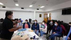 La Red de Capacitación Santa Cruz brinda talleres a los equipos del Hospital Regional Río Gallegos