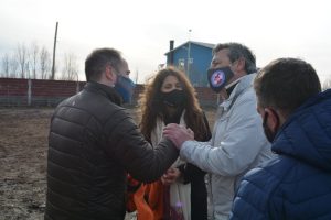 Autoridades visitaron instituciones que accedieron a “Clubes en Obra”