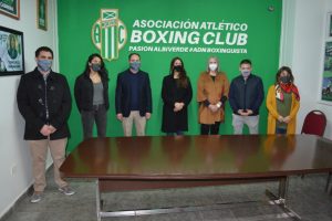 Autoridades visitaron instituciones que accedieron a “Clubes en Obra”