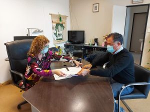 La Caja de Previsión Social firmó convenio de pasantías con la Cámara de Diputados