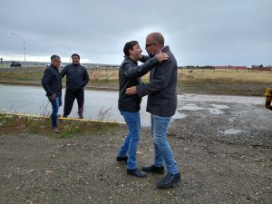Trabajan en la mejora de las calles del Barrio San Benito