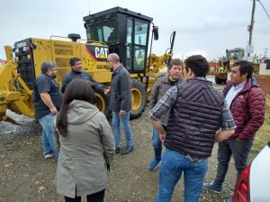 Trabajan en la mejora de las calles del Barrio San Benito