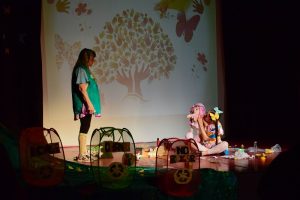 #CicloATodoTeatro: Ayer se presentó la obra "Los verdemanitos de Verdeman en el Complejo Cultural Santa Cruz