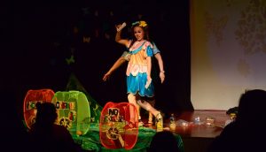 #CicloATodoTeatro: Ayer se presentó la obra "Los verdemanitos de Verdeman en el Complejo Cultural Santa Cruz