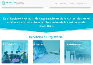 Santa Cruz dio a conocer el Registro Provincial de Organizaciones de la Comunidad