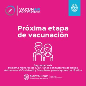 Vacunar para prevenir: Esta tarde se habilitaran nuevos turnos para la aplicación de primeras y segundas dosis