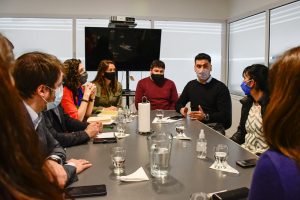 Autoridades provinciales se reunieron con trabajadores de Fundación Santa Cruz Sustentable