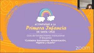 Se realizó el quinto encuentro de capacitación del ciclo “Acompañar a la Primera Infancia de Santa Cruz”