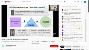 Se realizó el quinto encuentro de capacitación del ciclo “Acompañar a la Primera Infancia de Santa Cruz”