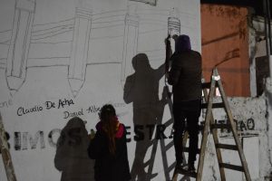 Juventudes Santacruceñas realizaron vigilia y recordaron “La Noche de los lápices”
