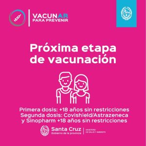Vacunar para prevenir: Se habilitan nuevos turnos para completar esquemas de vacunación y aplicación de primeras dosis