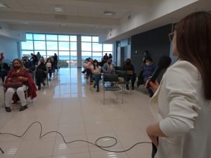 Dictan el taller “Mujeres y Derechos Humanos” en localidades de Santa Cruz