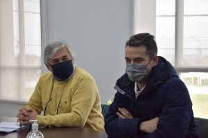 Acordaron continuar con las tareas preventivas y de control en el ingreso a Santa Cruz