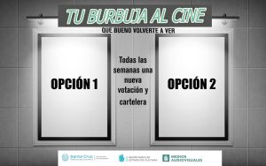 “Tu Burbuja Al Cine”: El próximo martes llegan los mejores filmes nacionales al Complejo Cultural Santa Cruz