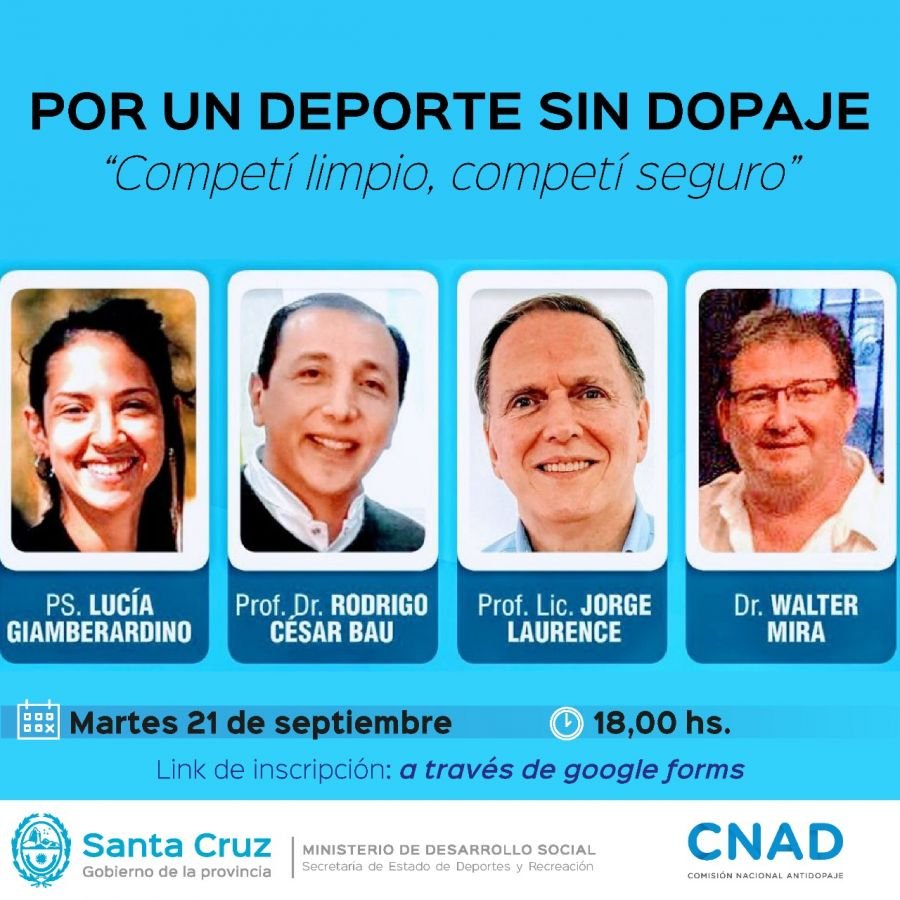 Se dictará seminario para prevenir y luchar contra el dopaje en el deporte