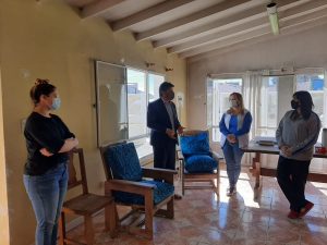 Autoridades de Desarrollo Social recorrieron el nuevo Centro de Promoción de Derechos de la Niñez