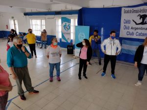 Jubilados y Jubiladas disfrutaron de actividades recreativas y agasajos en la localidad de Caleta Olivia