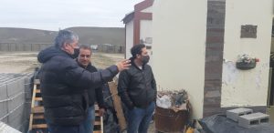 Concretaron recorrida por obras en la localidad de Puerto Santa Cruz