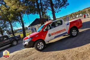 Realizaron simulacro de incendio en la Planta de Gas de Los Antiguos