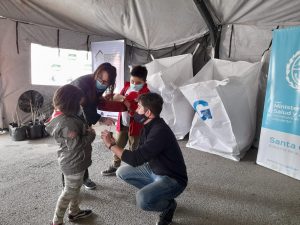 #AccionesVerdes: vecinos y vecinas se sumaron al EcoCanje en Río Gallegos