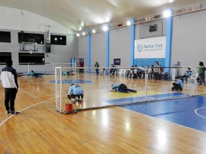 Equipos santacruceños de goalball volvieron a la competencia
