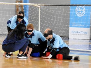 Equipos santacruceños de goalball volvieron a la competencia