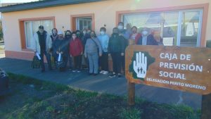 Jubilados y jubiladas de Perito Moreno disfrutaron de excursión organizada por la Caja de Previsión Social