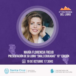 La 27ᵃ Feria Provincial del Libro de Santa Cruz anuncia la presencia de grandes figuras nacionales