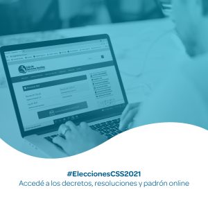 La Caja de Servicios Sociales habilitó herramientas digitales para las elecciones 2021