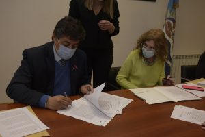 Destacaron la importancia de la firma de convenios en el marco del programa “Descuentos Mayores”