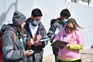 Octubre Rosa: Salud realizó la Maratón Saludable en Puerto San Julián
