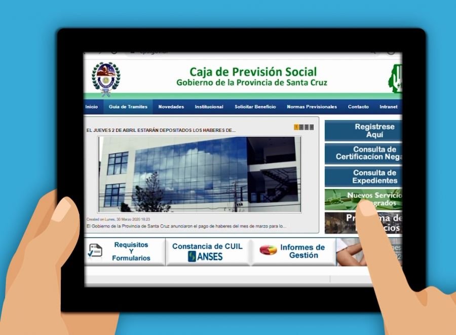 Conocé como descargar recibos de sueldo de la Caja de Previsión Social